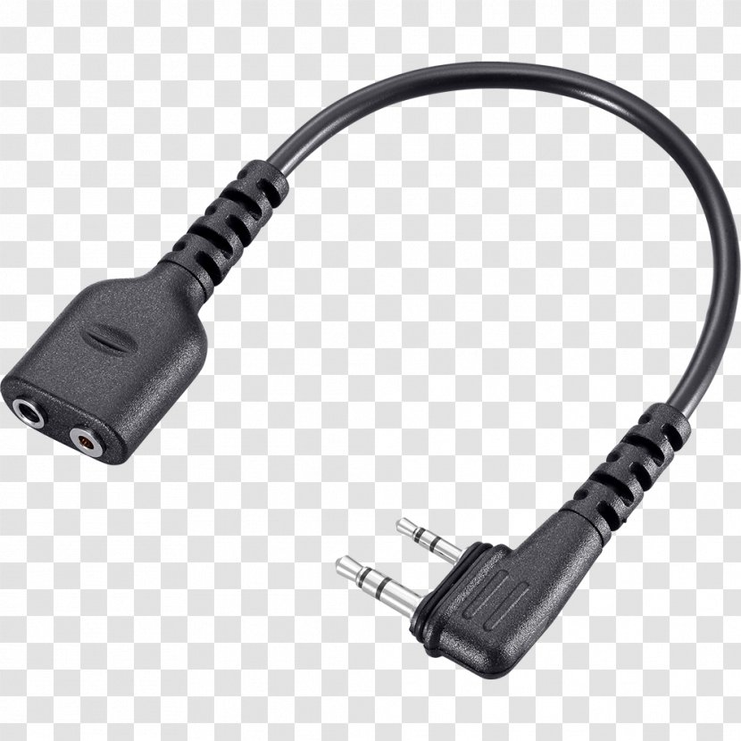 Icom Right Angle Plug Adapter Cable OPC-2144 Incorporated Transceiver Electrical Connector - Technology Transparent PNG