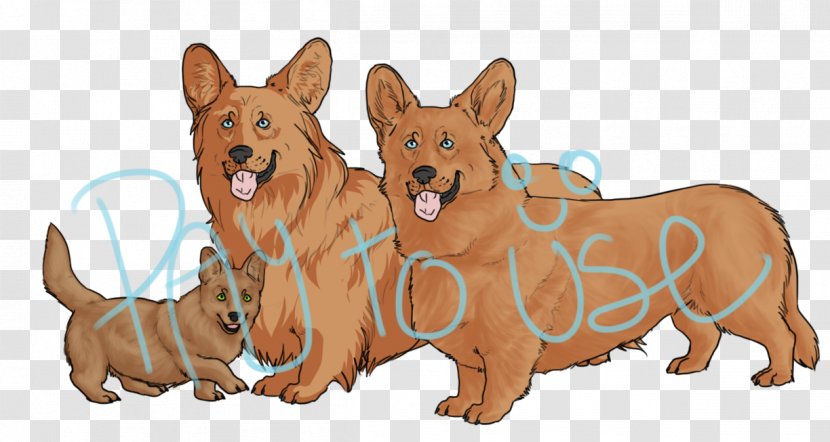 Pembroke Welsh Corgi DeviantArt Line Art - Breed - Chiweenie Transparent PNG