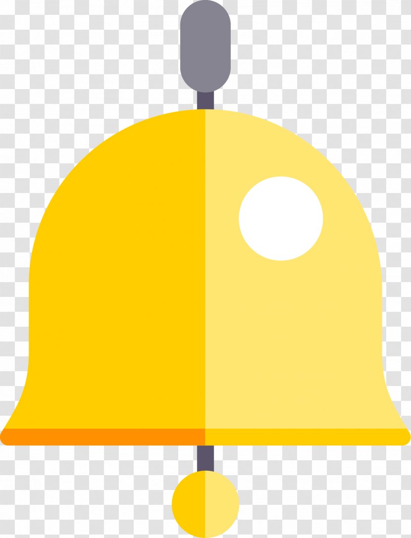 Bell Cartoon Download - Alarm Device - Yellow Transparent PNG