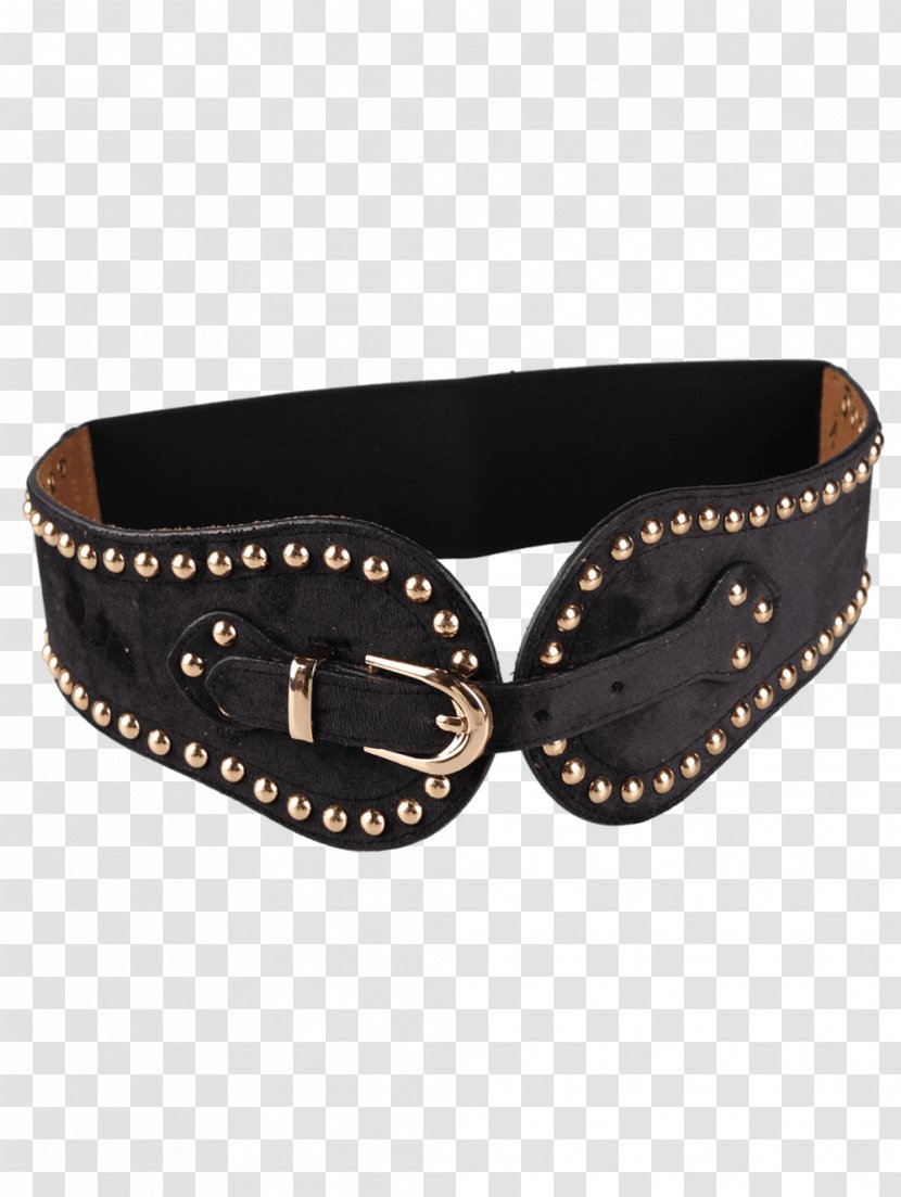 Belt Buckle Bracelet Leather Choker - Waist Transparent PNG