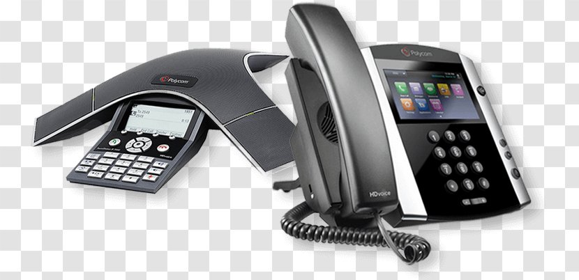 Polycom VVX 500 Telephone VoIP Phone Media - Business - System Transparent PNG