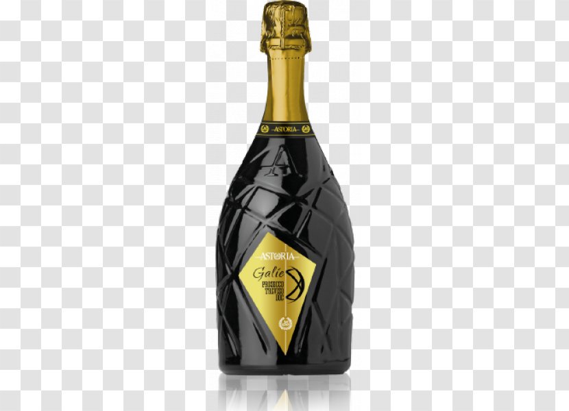 Prosecco Valdobbiadene Sparkling Wine Champagne - Liqueur Transparent PNG