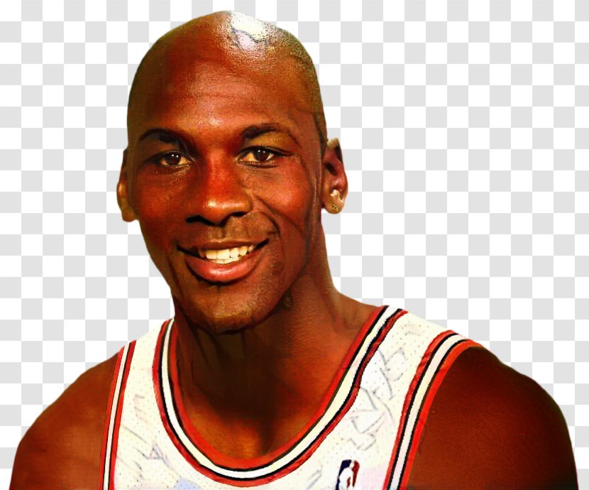 Michael Jordan Background - Chin - Sportswear Smile Transparent PNG