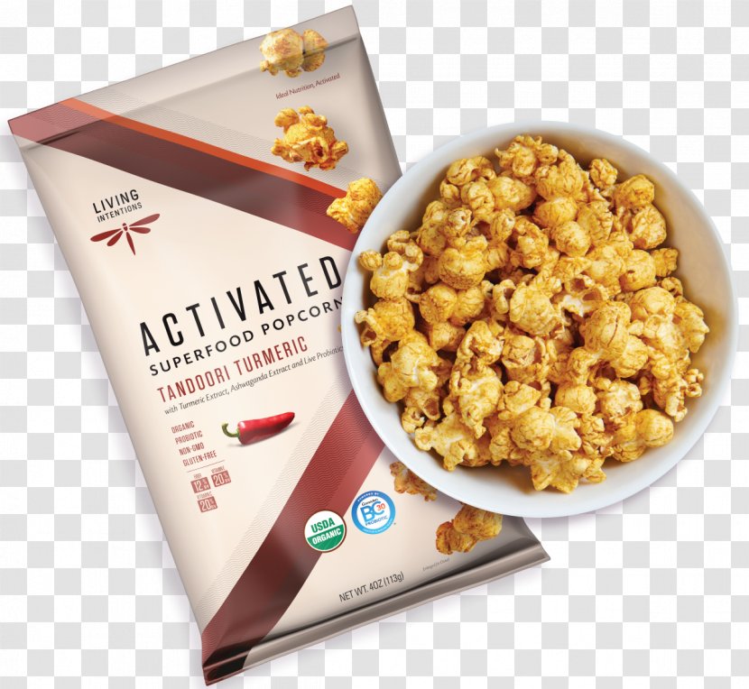 Popcorn Vegetarian Cuisine Raw Foodism Breakfast Cereal - Trail Mix - Taste Transparent PNG