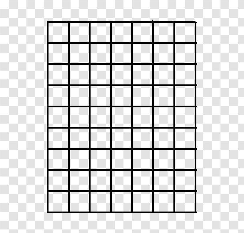 Graph Paper Of A Function Drawing Line - Lattice - Copy The Floor Transparent PNG