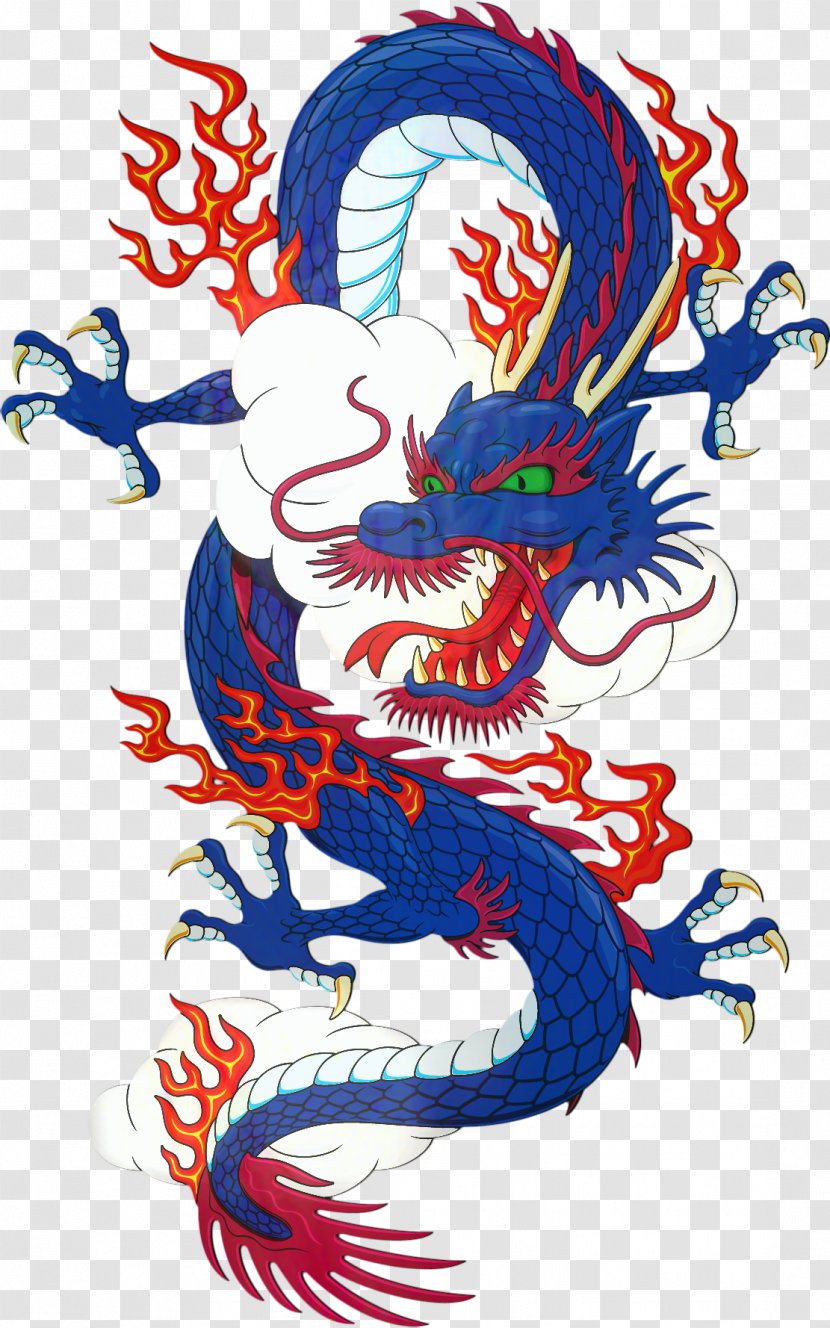 Painting Cartoon - Tattoo - Temporary European Dragon Transparent PNG