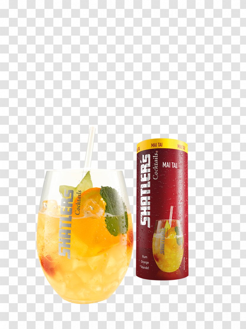 Mai Tai Cocktail Long Island Iced Tea Orange Drink Piña Colada - Fuzzy Navel Transparent PNG