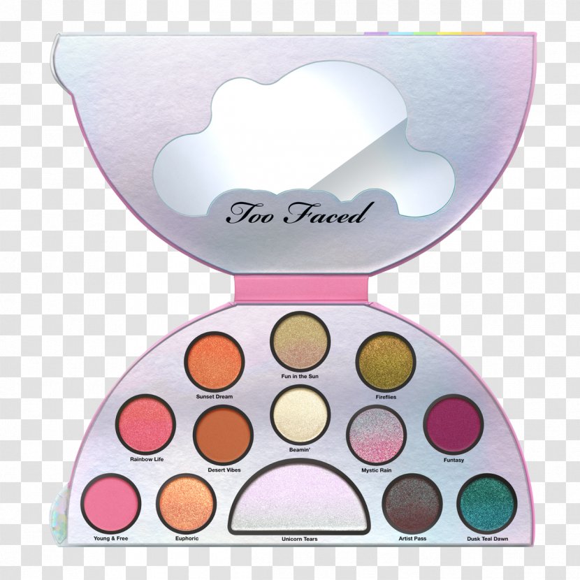 Too Faced Natural Eye Shadow Palette Cosmetics Unicorn Sephora - Color - Makeup Transparent PNG