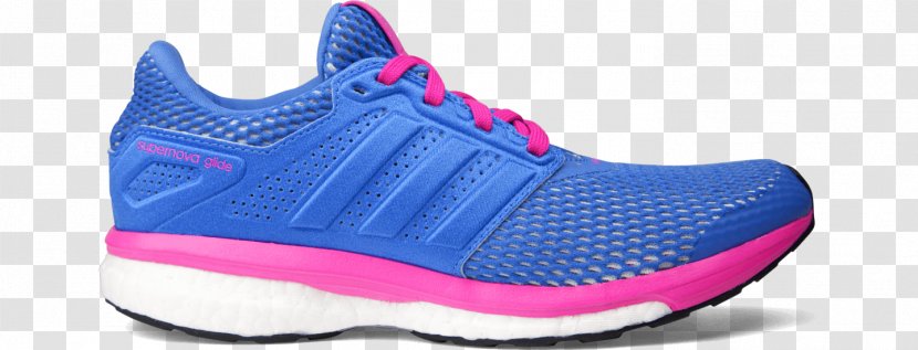 Sports Shoes Adidas Supernova Glide 8 Women's Blue/Blue/Steel Reebok - Running Shoe Transparent PNG