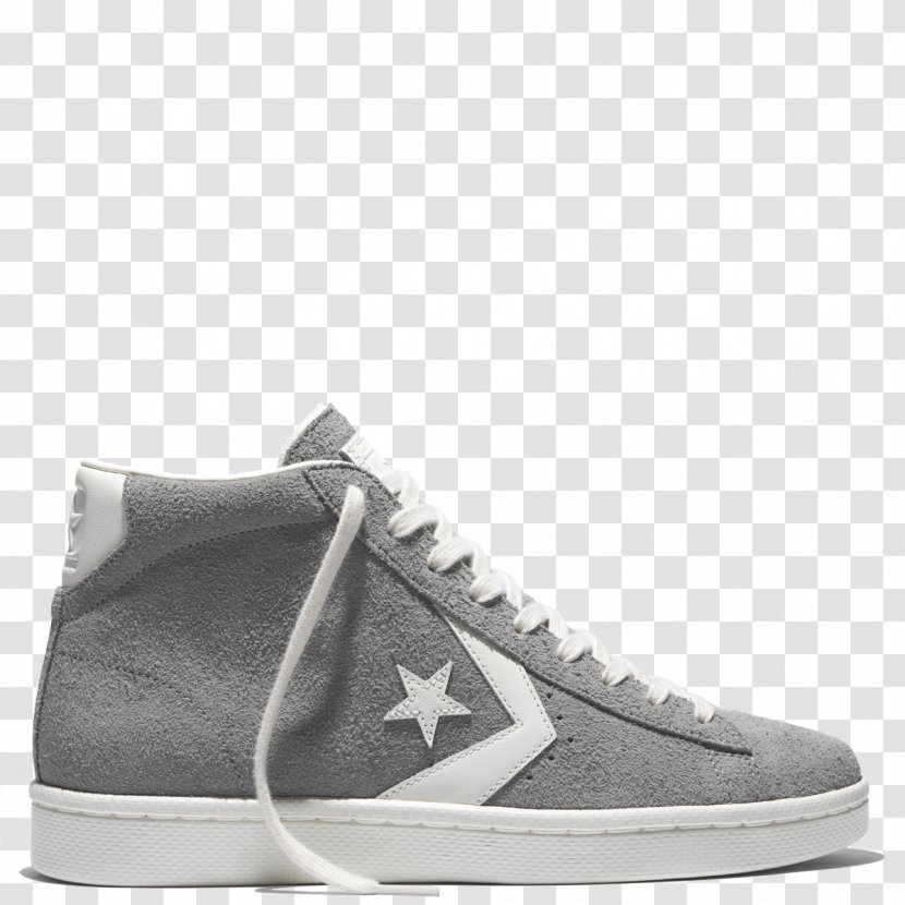 Converse Pro Leather 76 MID Chuck Taylor All-Stars Suede Sports Shoes - Hightop - Vintage Tennis For Women Transparent PNG