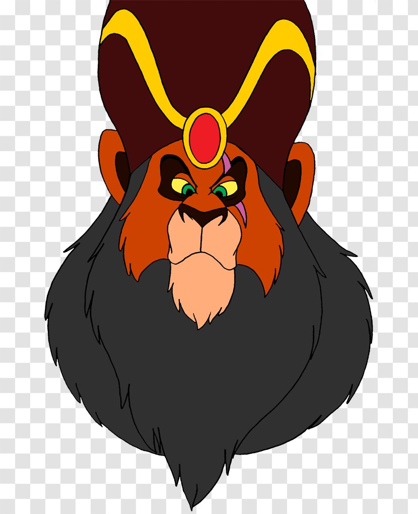 Scar Shenzi Jafar Simba Lion - Face Transparent PNG