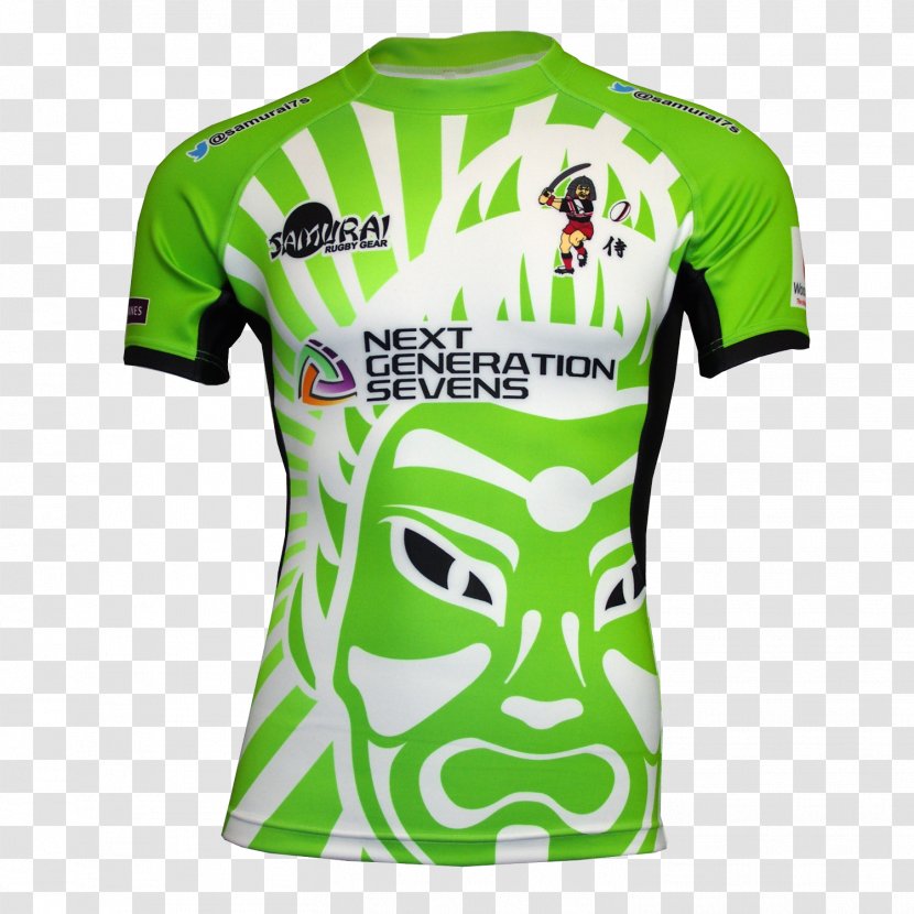 Jersey T-shirt Samurai Sportswear Rugby Shirt - Active - Tshirt Transparent PNG