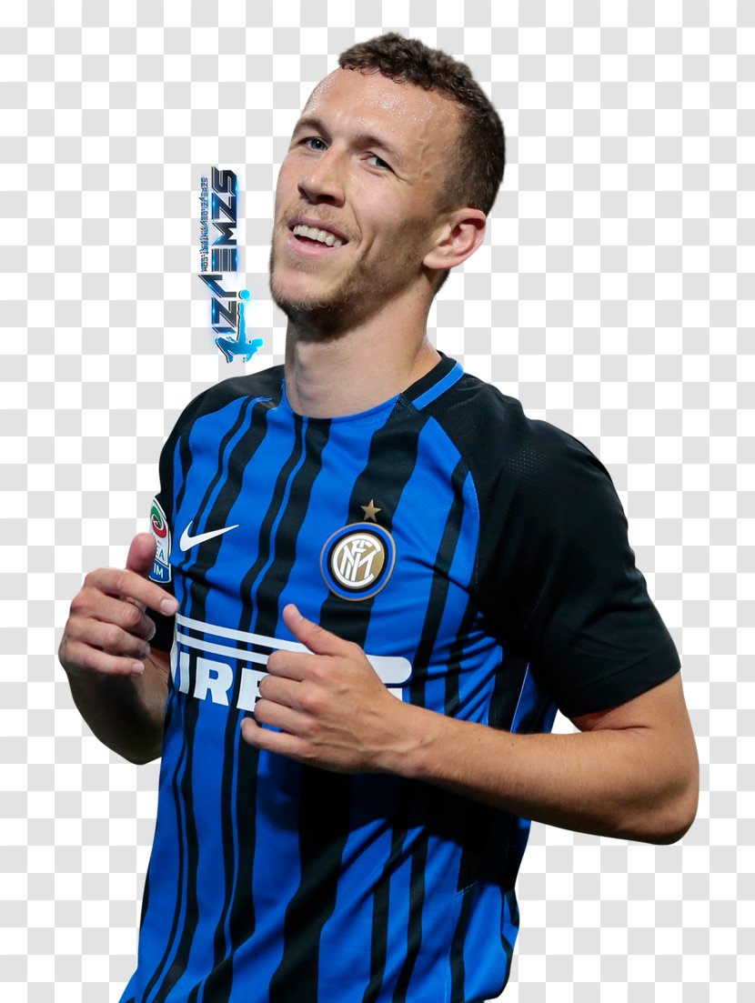 Ivan Perišić T-shirt Inter Milan Serie A Sleeve - Spreadshirt Transparent PNG
