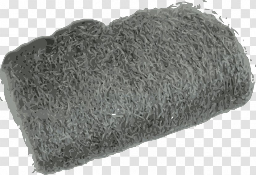 Steel Wool Brillo Pad Tool Clip Art - Fur - Carpets Transparent PNG