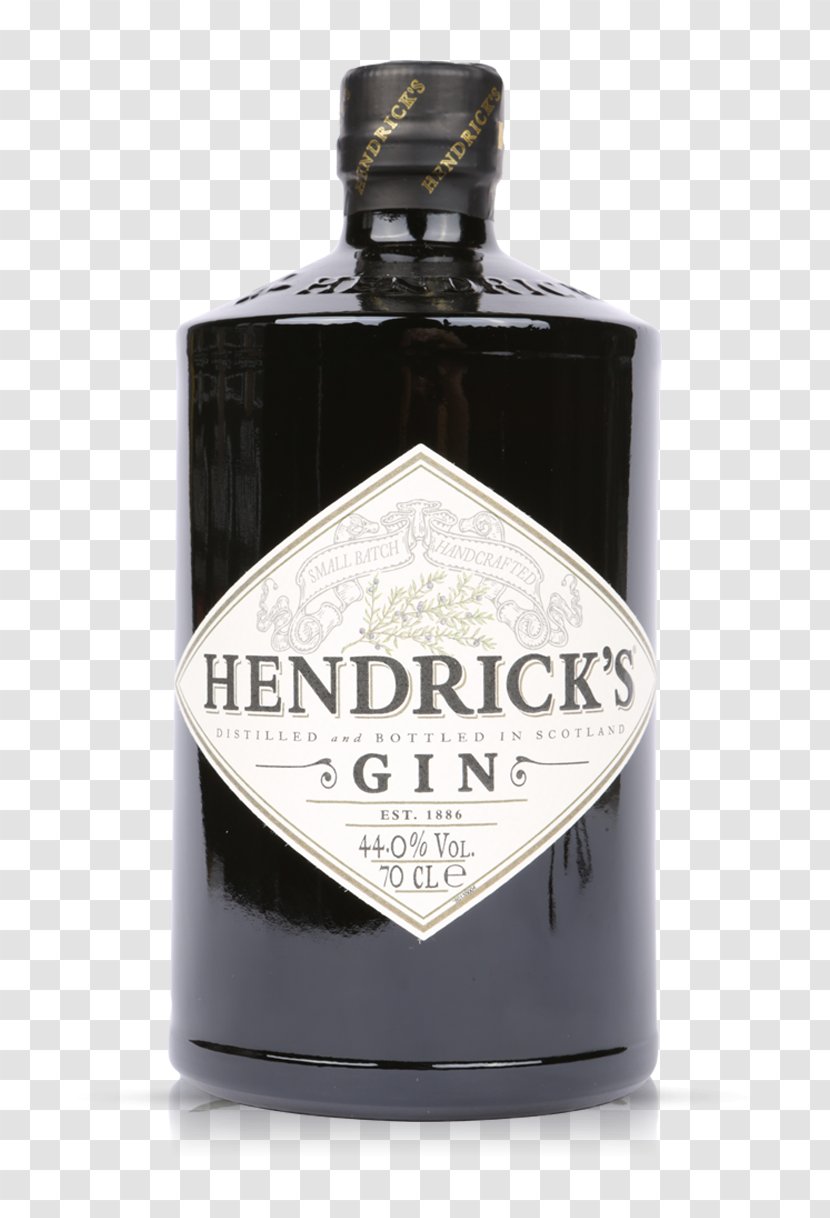 Hendrick's Gin Distilled Beverage Distillation Tonic Water - Martini - Cocktail Transparent PNG