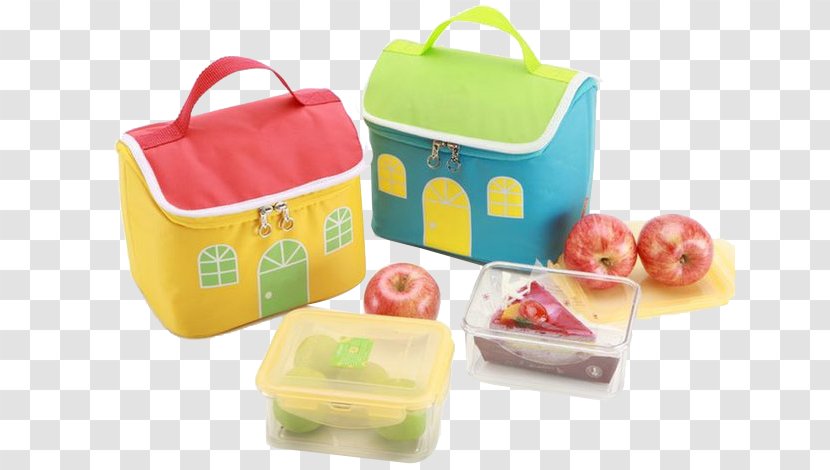 Bento Thermal Bag Lunchbox Insulation - Shopping - Lunch Bags And Fruit Transparent PNG