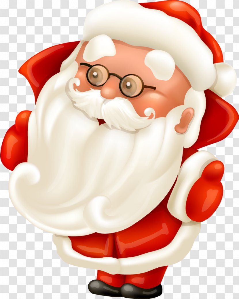 Santa Claus Deer Christmas Tree - Fictional Character Transparent PNG