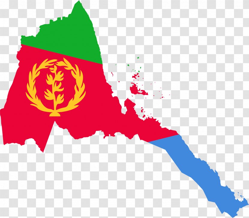 Flag Of Eritrea Italian - Royaltyfree Transparent PNG