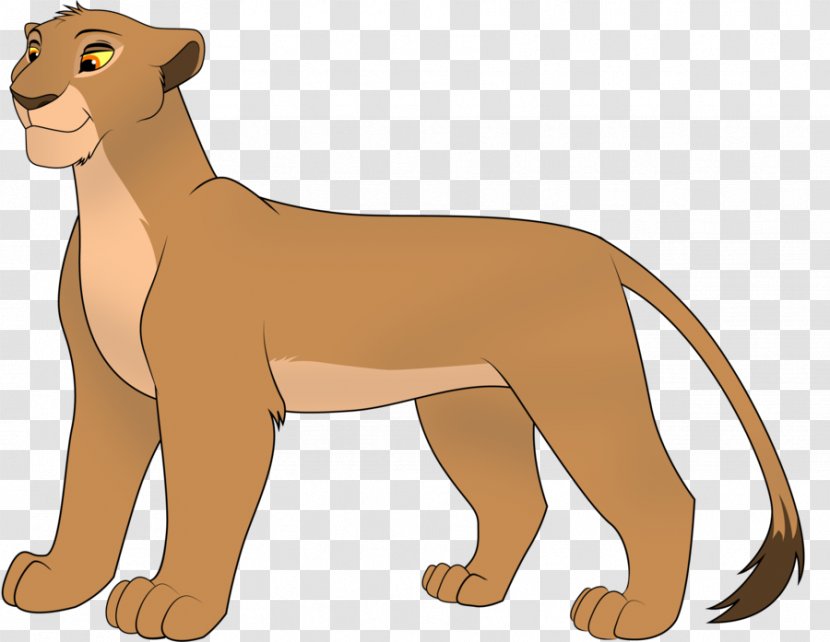 Nala Kiara Simba Lion Sarabi - Cartoon - Lioness Transparent PNG