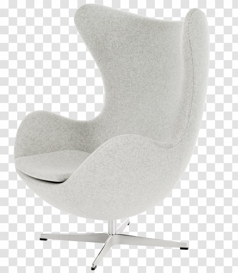Egg Chair Fauteuil Furniture Fritz Hansen - Foot Rests Transparent PNG