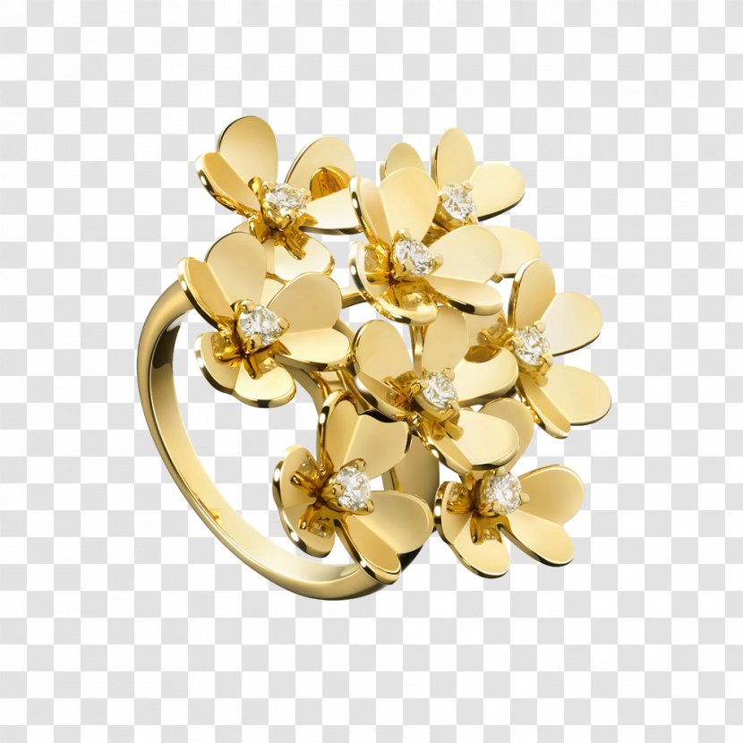 van cleef flower earrings