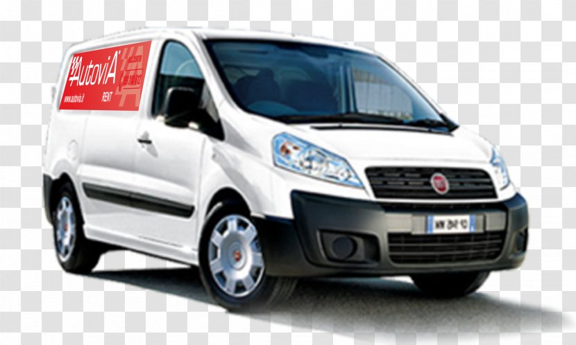 Compact Van Fiat Scudo Car - City Transparent PNG