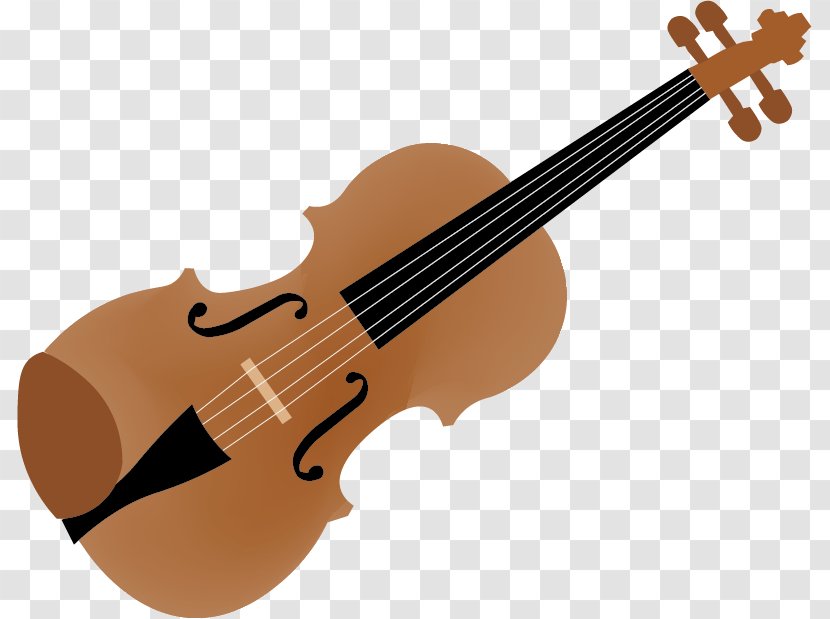 Bass Violin Violone Double Fiddle - Cartoon Transparent PNG