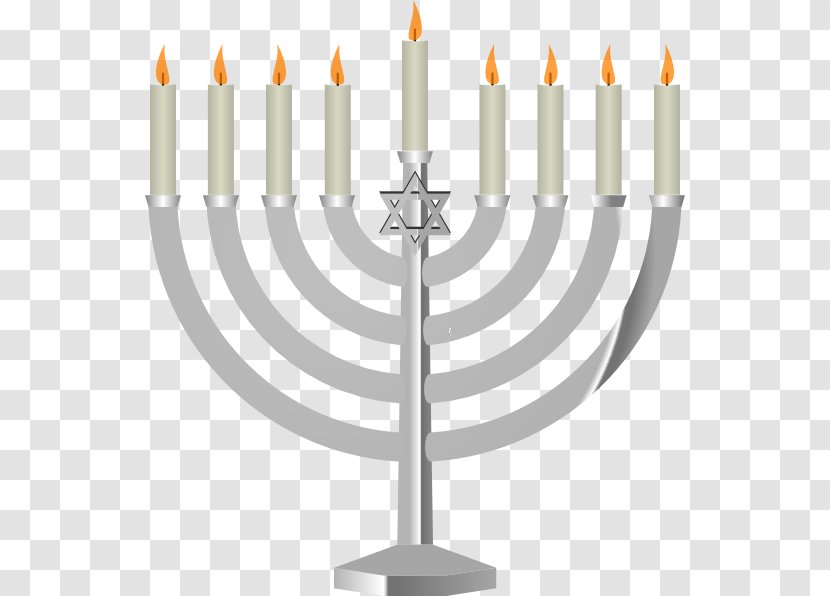Menorah Hanukkah Clip Art - Judaism - Dot Vector Transparent PNG