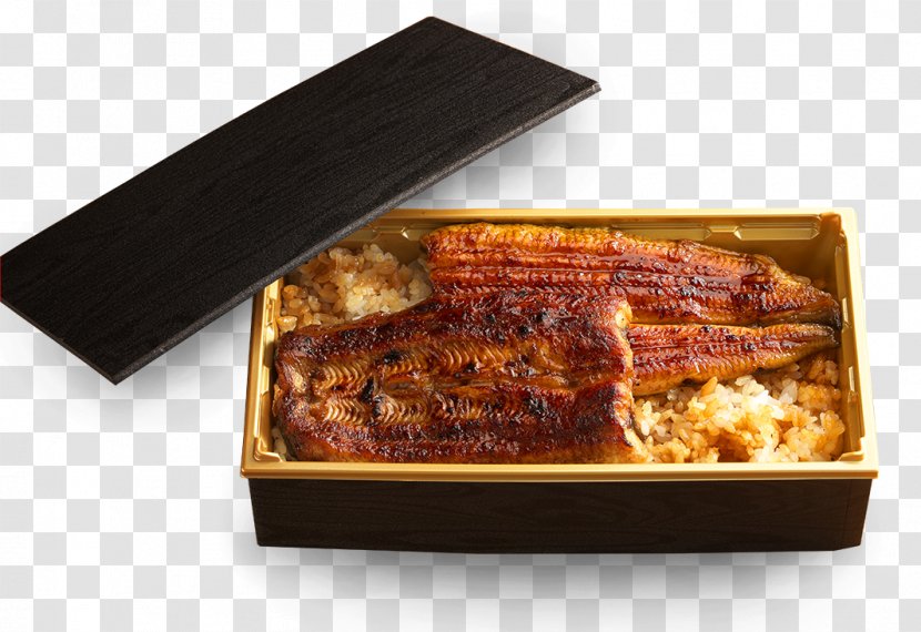 Kabayaki Unagi Bento 松葉 Lake Hamana - Japanese Cuisine - Tiffin Box Transparent PNG