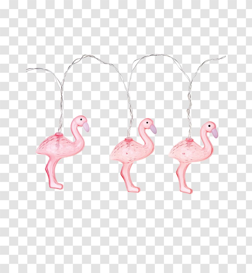 Lighting Flamingo Christmas Lights Lamp - Feather - Light Transparent PNG