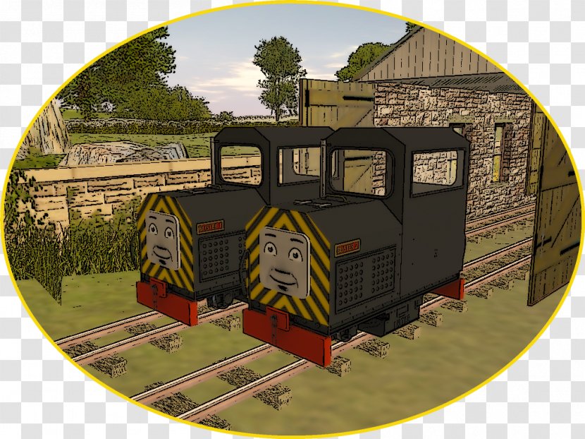 Railroad Car Train Rail Transport Locomotive - Vehicle - Railway Series Transparent PNG