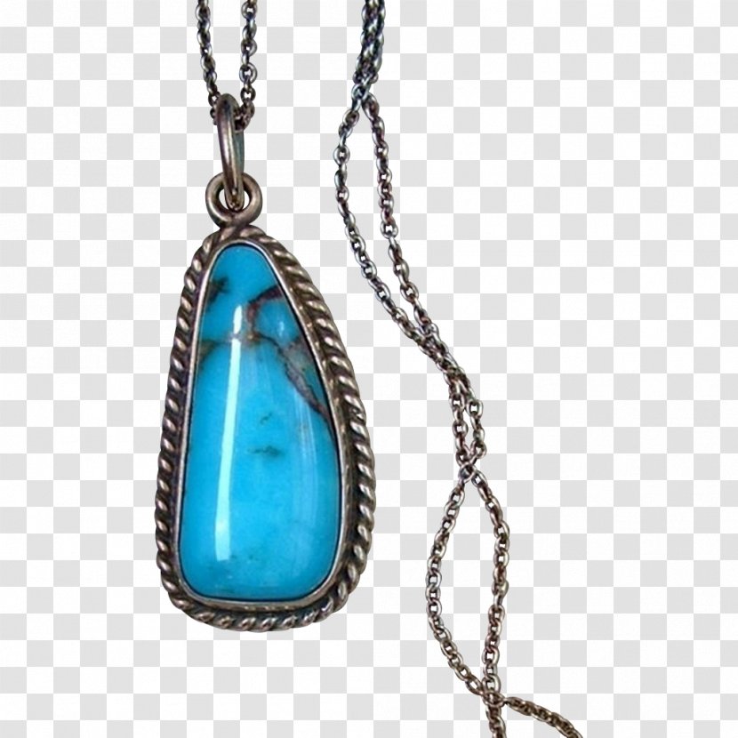 Turquoise Necklace Charms & Pendants Chain - Gemstone Transparent PNG