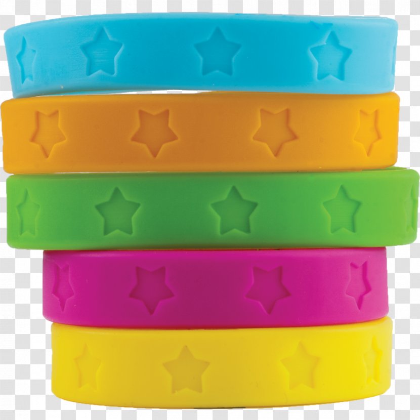 Wristband Plastic Silicone Star Teacher Created Resources - Student - Anti-mosquito Wristbands Transparent PNG