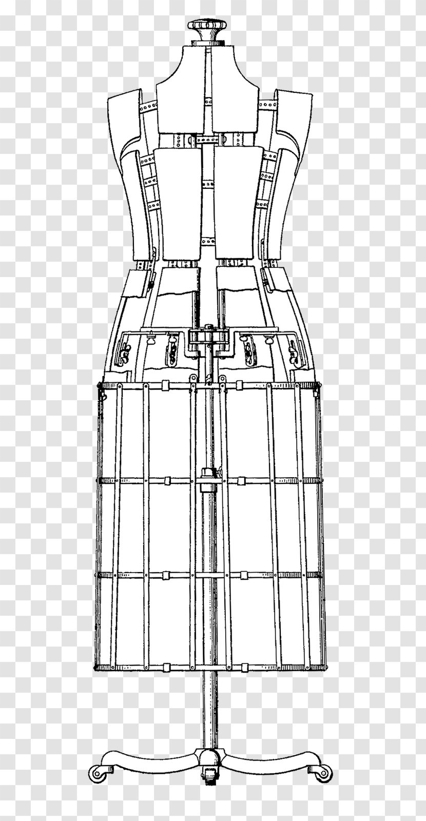 /m/02csf Symmetry Line Art Drawing Design - Furniture - Dress Form Transparent PNG