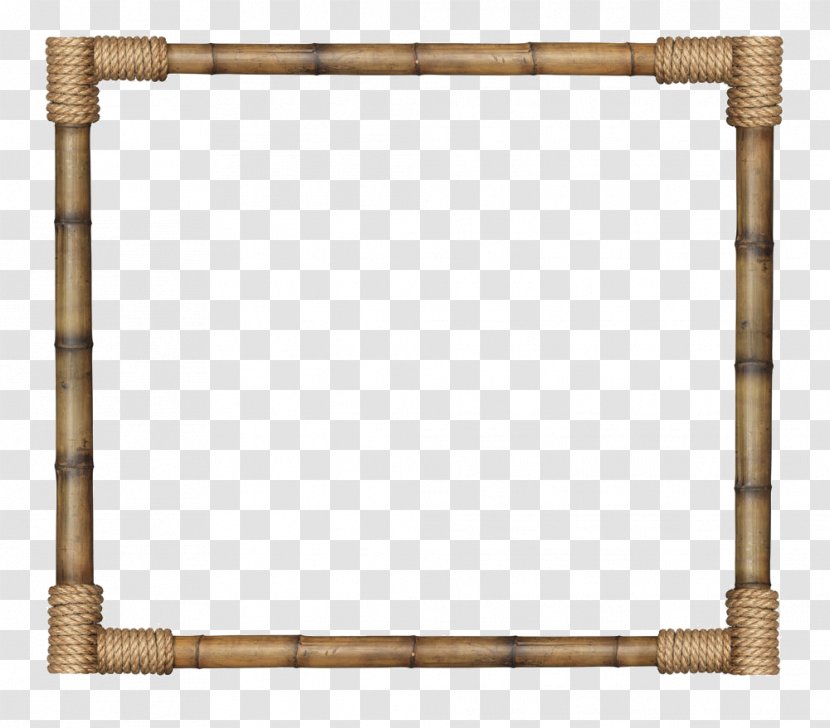 Bamboo Picture Frame - Bamboe - Border Transparent PNG