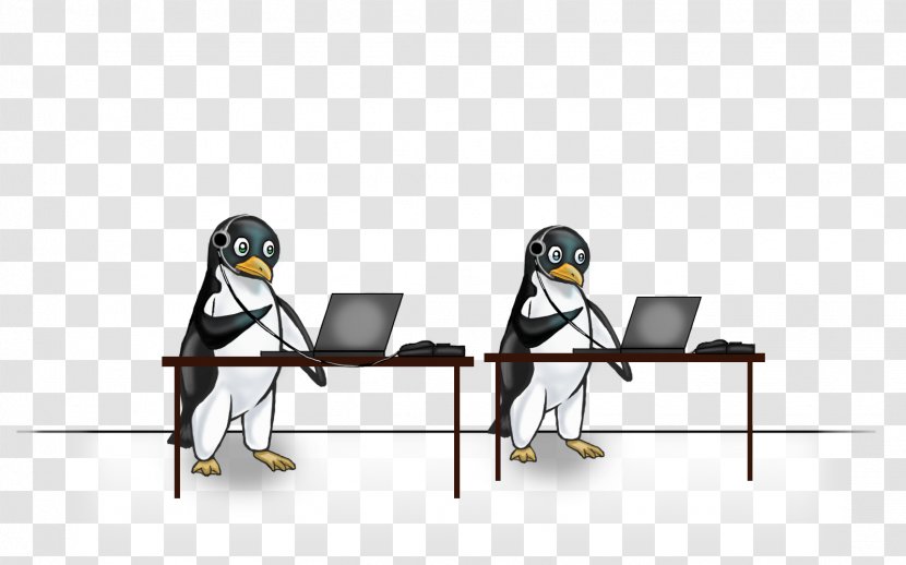 Penguin Human Behavior Product Design Line Cartoon Transparent PNG