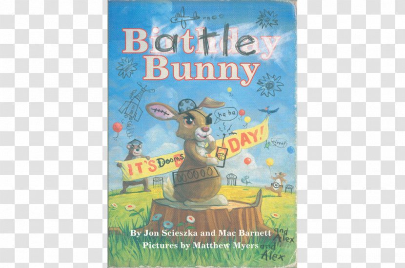 Battle Bunny Children's Literature Fiction Writer Book - 2013 - Birthday Transparent PNG