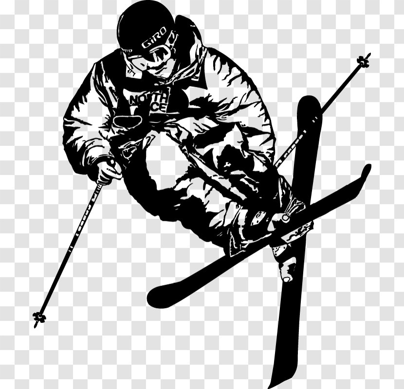 Ski Poles Recreation Character Personal Protective Equipment Headgear - Baseball Transparent PNG