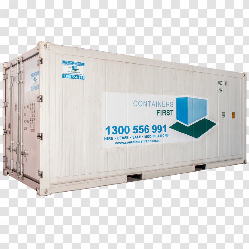Shipping Container Intermodal Refrigerated Freight Transport Cargo - Box Transparent PNG