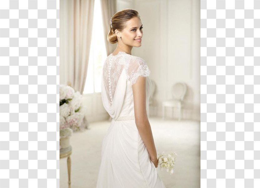 Wedding Dress Bride Sleeve Chiffon - Cartoon Transparent PNG