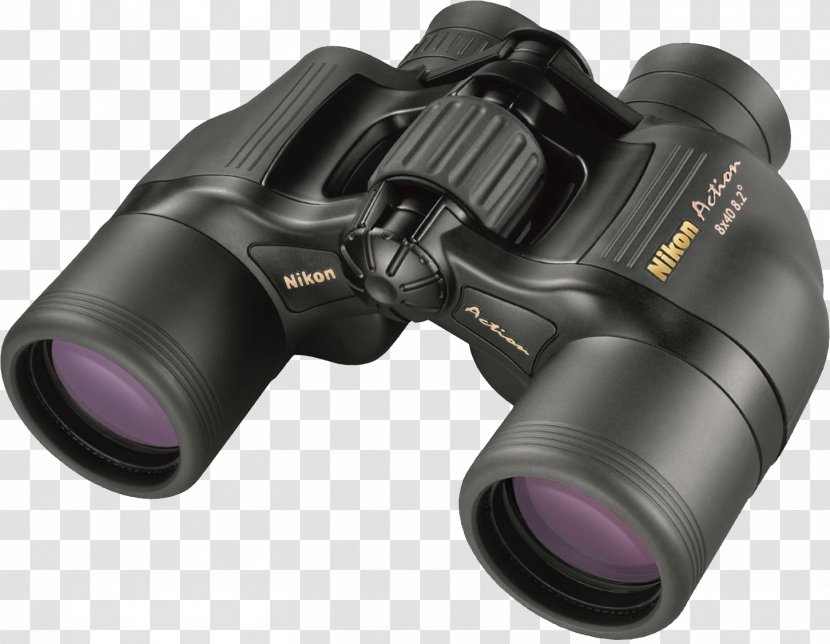 Binoculars Porro Prism Ultra Wide Angle Lens Wide-angle Nikon - Optical Instrument - Binocular Transparent PNG