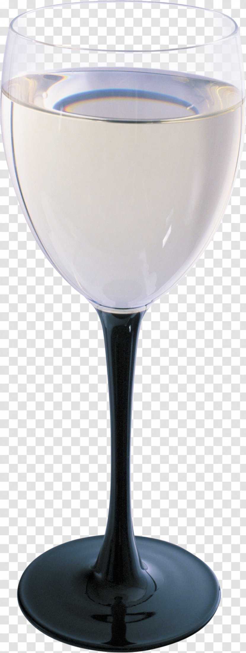 Wine Glass Champagne White - Sticker Transparent PNG