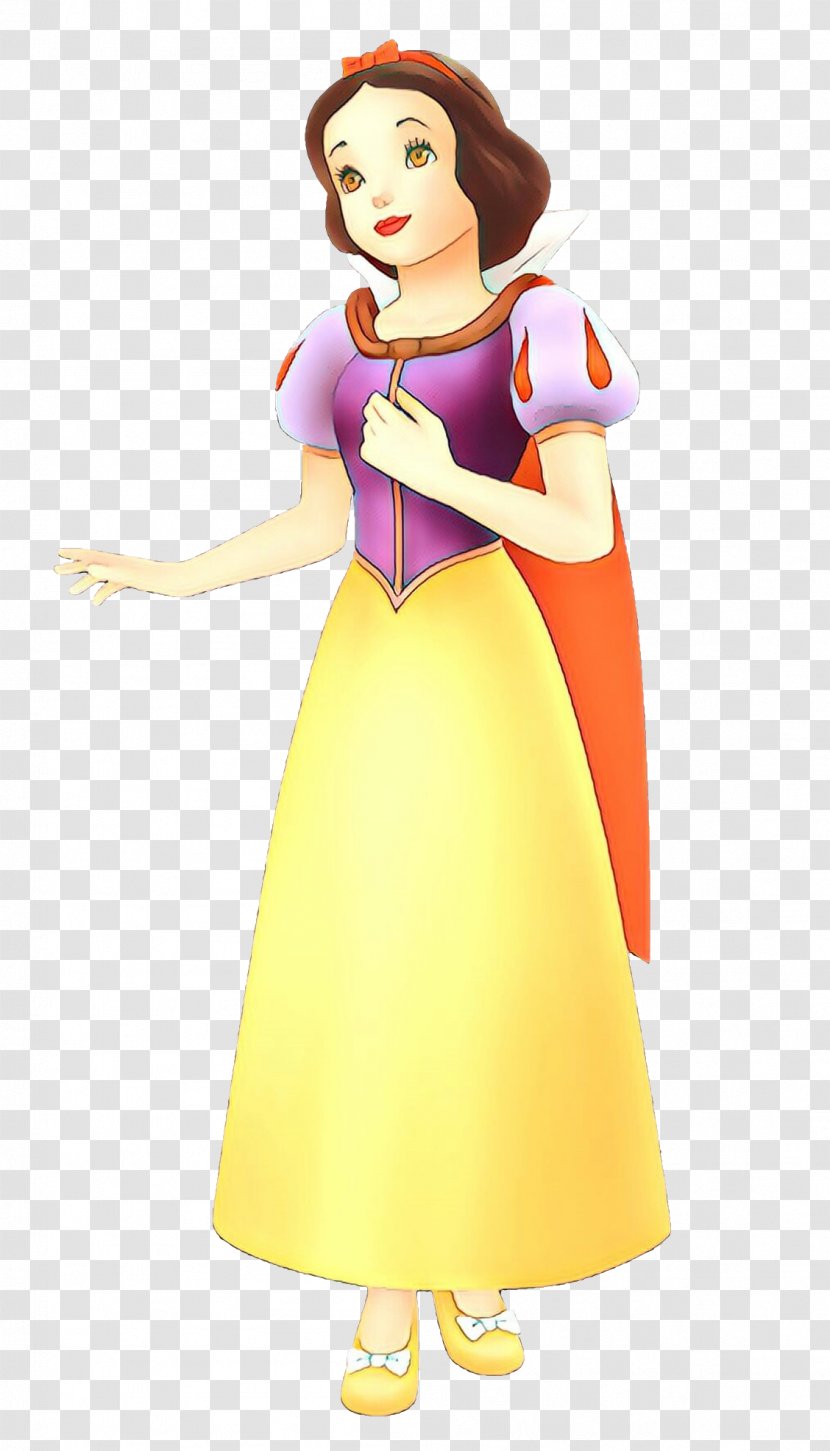 Girl Cartoon - Yellow - Action Figure Costume Transparent PNG