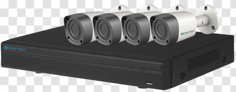 Camera Digital Video Recorders High-definition Television Car Subwoofer - Cctv Dvr Kit Transparent PNG
