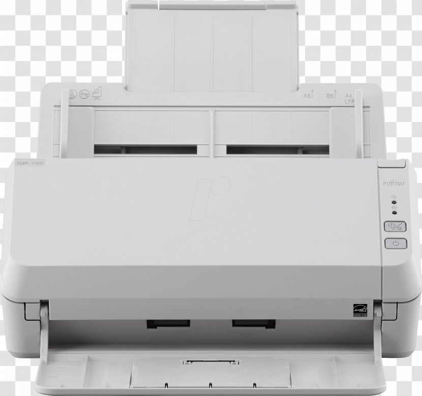 Fujitsu ScanSnap SP-1120 ADF 600 X 600DPI A4 White Hardware/Electronic Image Scanner Sp-1130 SP 1125 - Electronic Device Transparent PNG