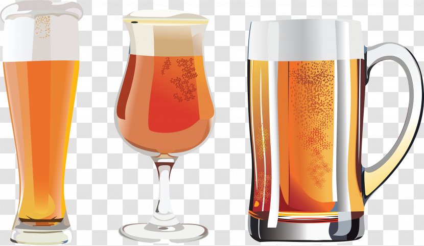 Beer Glassware Cocktail Clip Art - Glass - Goblet Image Transparent PNG