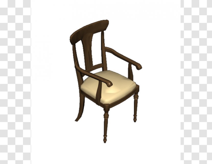 Chair Armrest Wood Furniture Transparent PNG
