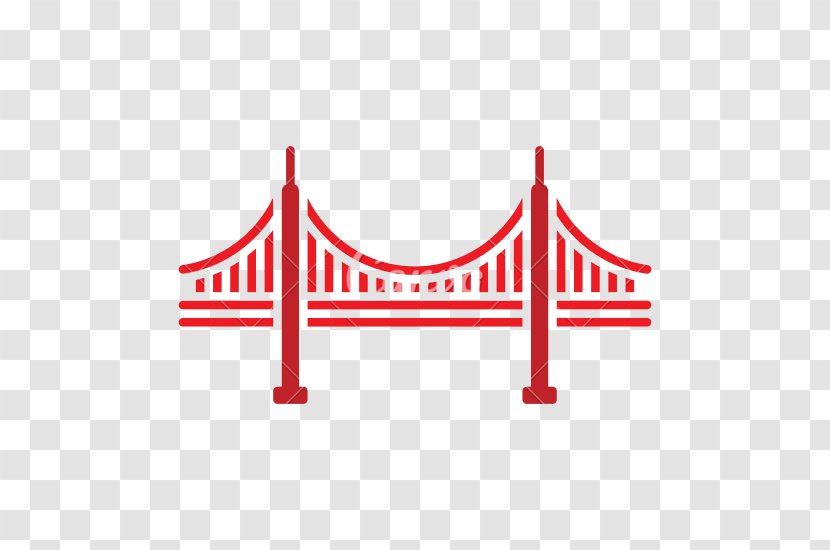 Golden Gate Bridge Landmark - Vintage Car Transparent PNG