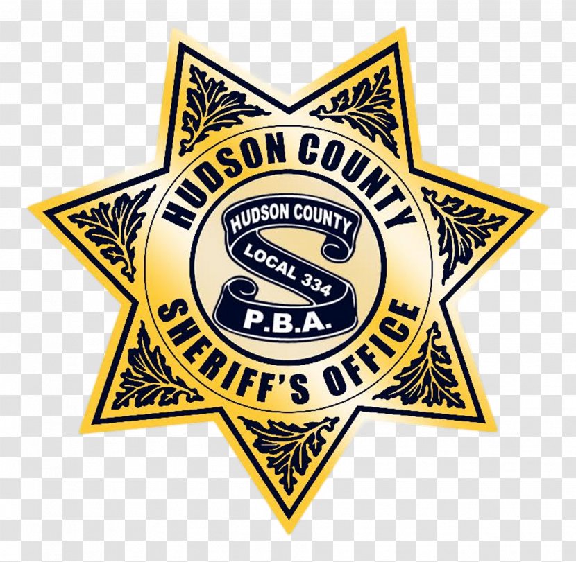Bayonne PBA Local 334 Kearny Hudson County Sheriff's Office Badge - Logo Transparent PNG
