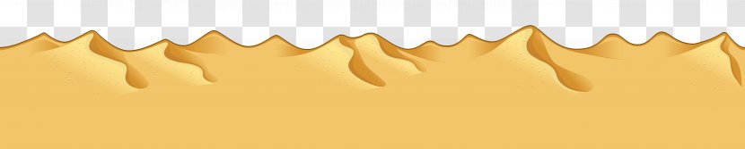 Yellow Jaw - Sand Vector Clipart Transparent PNG